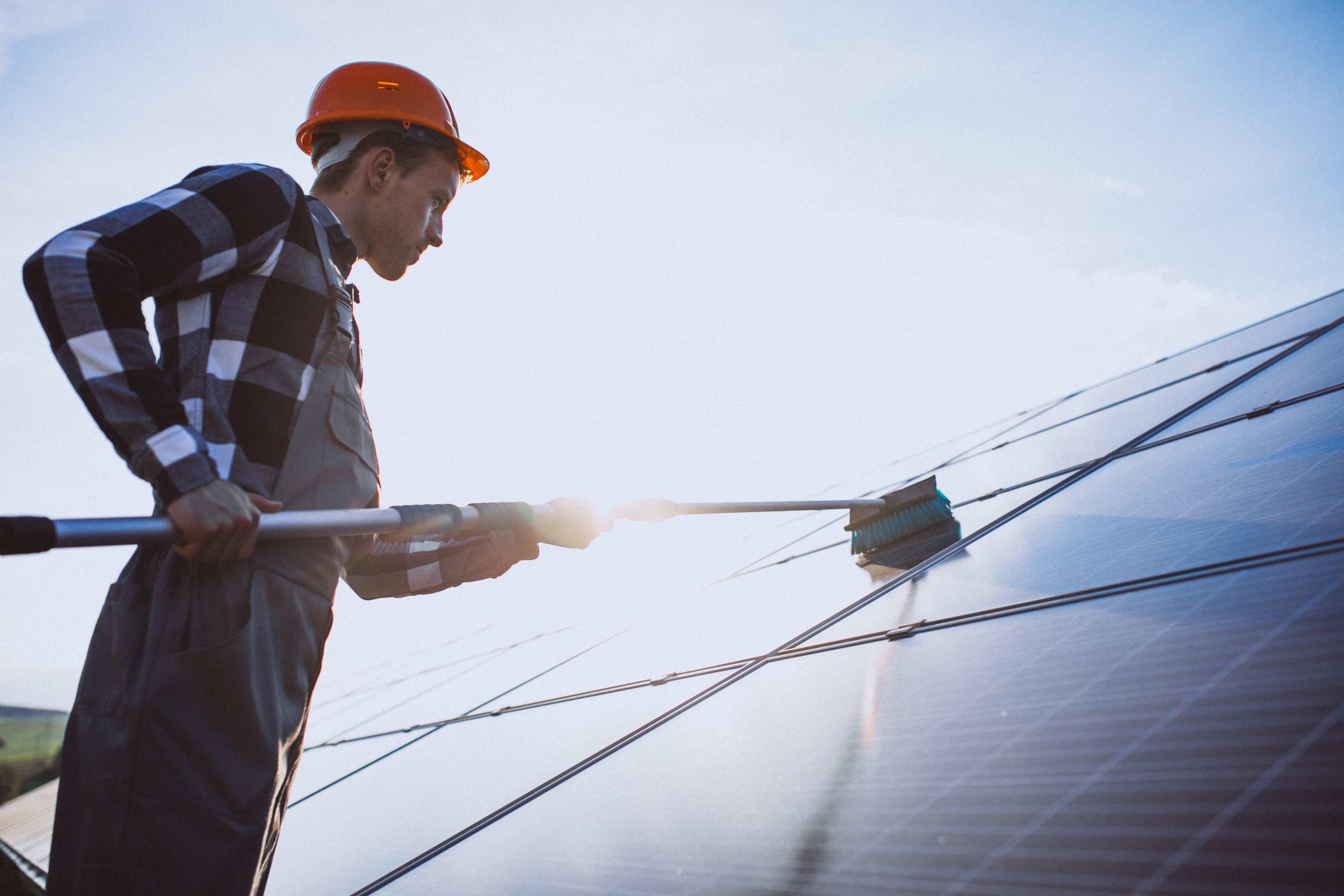 solar panel cleaning in western australia